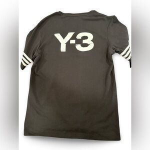 Y-3 Mens Shirt with Black & White Accents